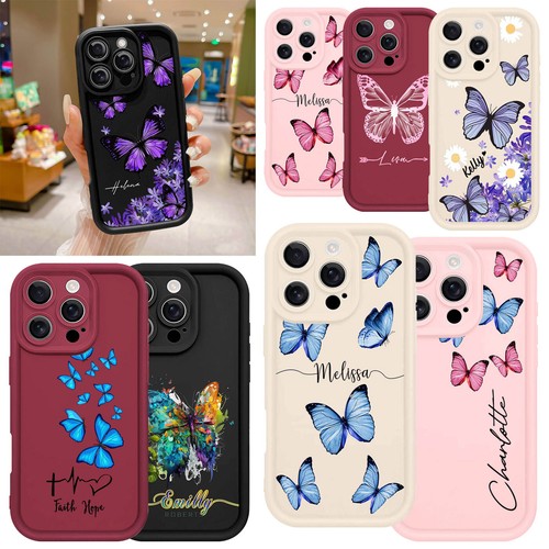 Butterfly printed phone case - butterfly,
